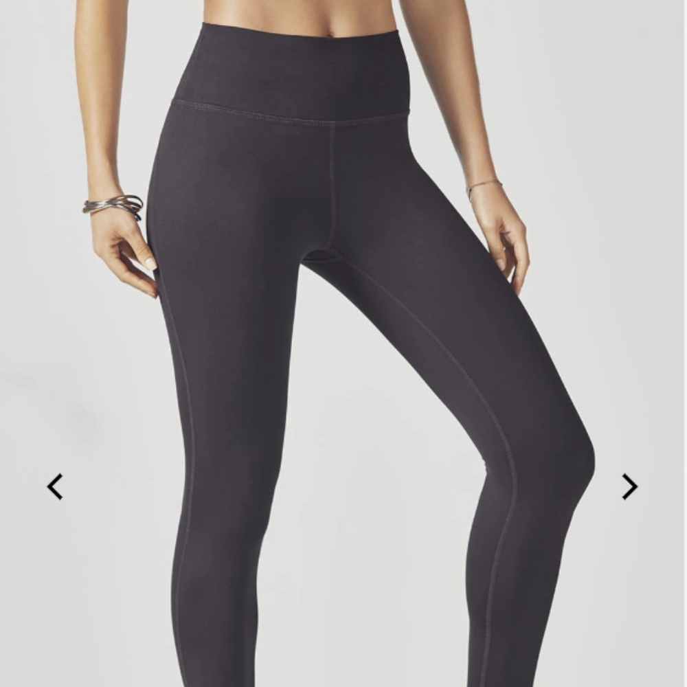 Fabletics Steel Grey High Waisted Pants